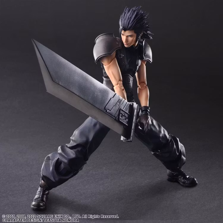 Final Fantasy VII Crisis Core Reunion Play Arts Kai Zack Fair Soldier 1St Class