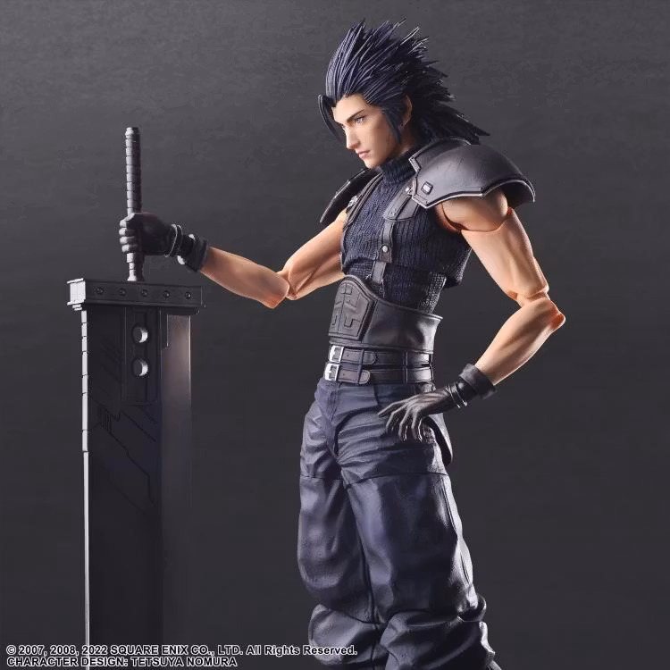 Final Fantasy VII Crisis Core Reunion Play Arts Kai Zack Fair Soldier 1St Class