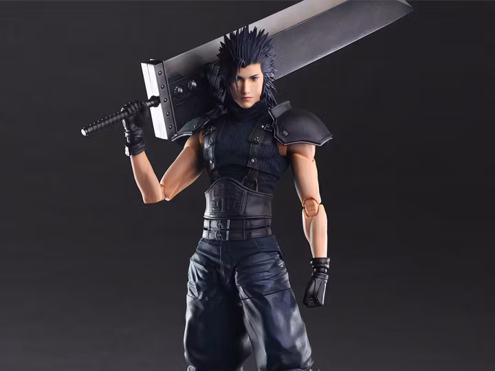 Final Fantasy VII Crisis Core Reunion Play Arts Kai Zack Fair Soldier 1St Class