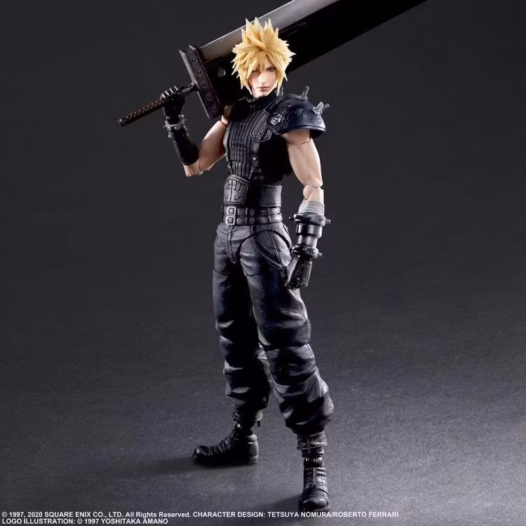 Final Fantasy VII Remake Play Arts Kai Cloud Strife Ver. 2