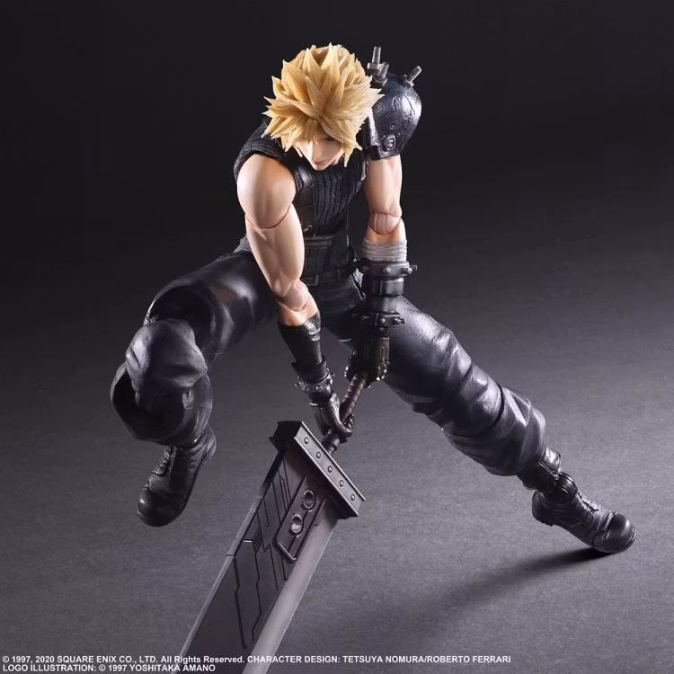 Final Fantasy VII Remake Play Arts Kai Cloud Strife Ver. 2