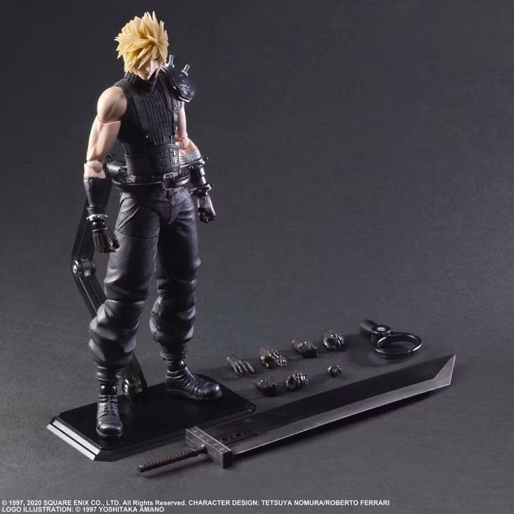 Final Fantasy VII Remake Play Arts Kai Cloud Strife Ver. 2