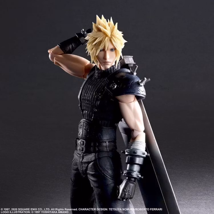 Final Fantasy VII Remake Play Arts Kai Cloud Strife Ver. 2