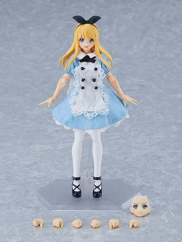 Figma Female Body (Alice) with Dress + Apron Outfit