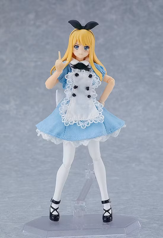 Figma Female Body (Alice) with Dress + Apron Outfit