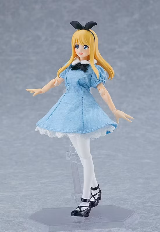 Figma Female Body (Alice) with Dress + Apron Outfit
