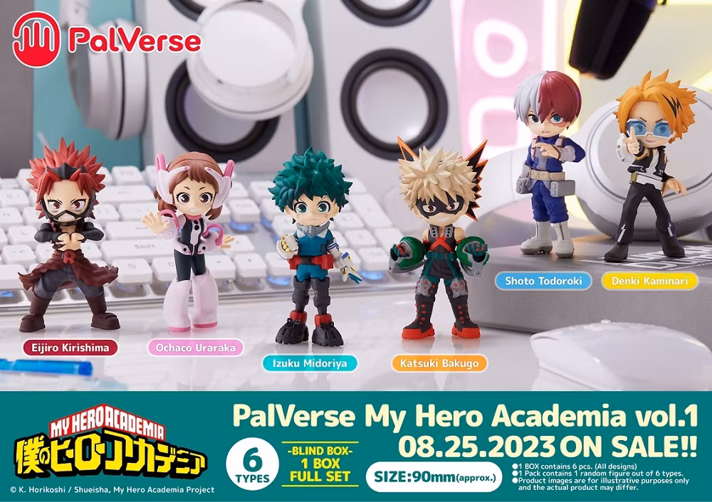 My Hero Academia PalVerse Vol.1 Set of 6 Figures