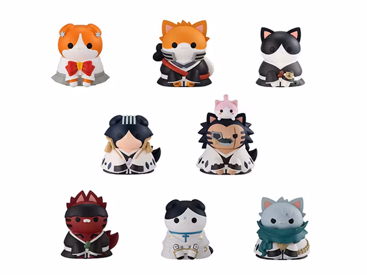 Bleach Mega Cat Project Bleach Nyan Set of 8 Figures
