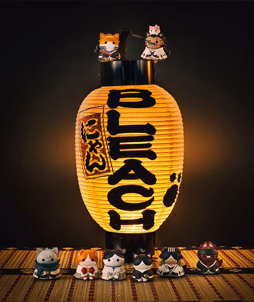 Bleach Mega Cat Project Bleach Nyan Set of 8 Figures