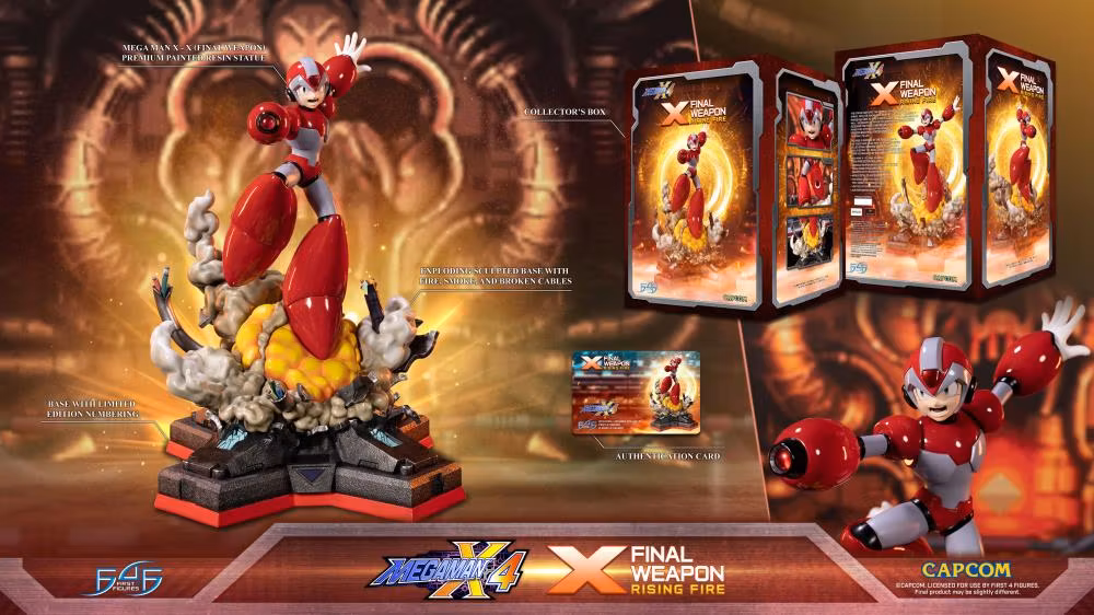 Mega Man X4 X (Final Weapon Rising Fire)