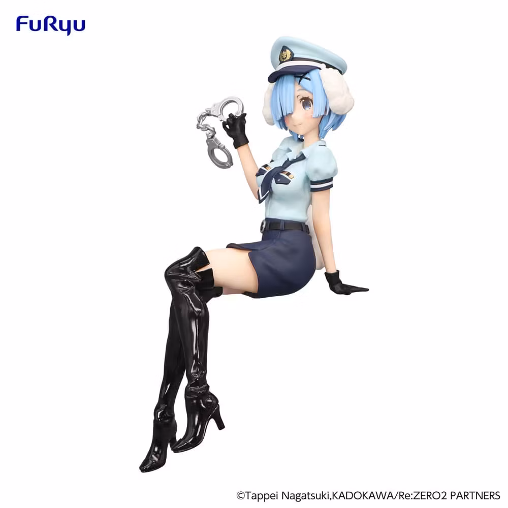 Re:Zero Noodle Stopper Rem (Police Officer Cap with Dog Ears)