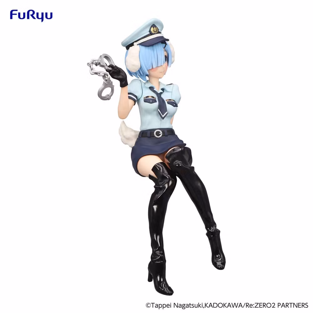Re:Zero Noodle Stopper Rem (Police Officer Cap with Dog Ears)