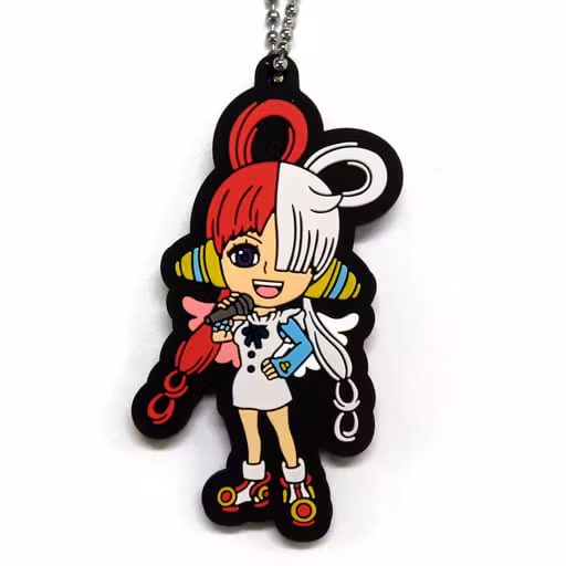One Piece Ichibansho Film Red Rubber Key Chain Mascot (D)