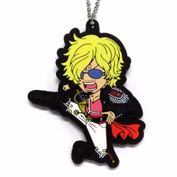 One Piece Ichibansho Film Red Rubber Key Chain Mascot (F)