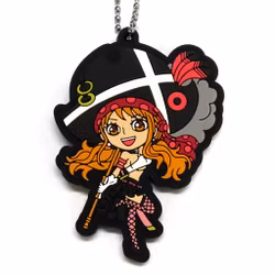 One Piece Ichibansho Film Red Rubber Key Chain Mascot (I)