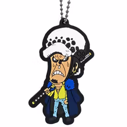 One Piece Ichibansho The Nine Red Scabbards is Here Rubber Key Chain Mascot (I)