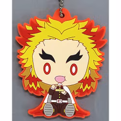 Demon Slayer: Kimetsu no Yaiba Ichibansho (The Hashira) Rubber Key Chain Mascot (A)