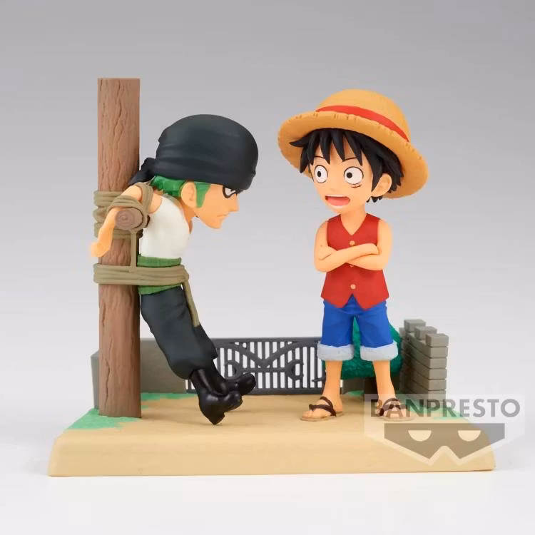 One Piece World Collectable Figure Log Stories Monkey D. Luffy and Roronoa Zoro