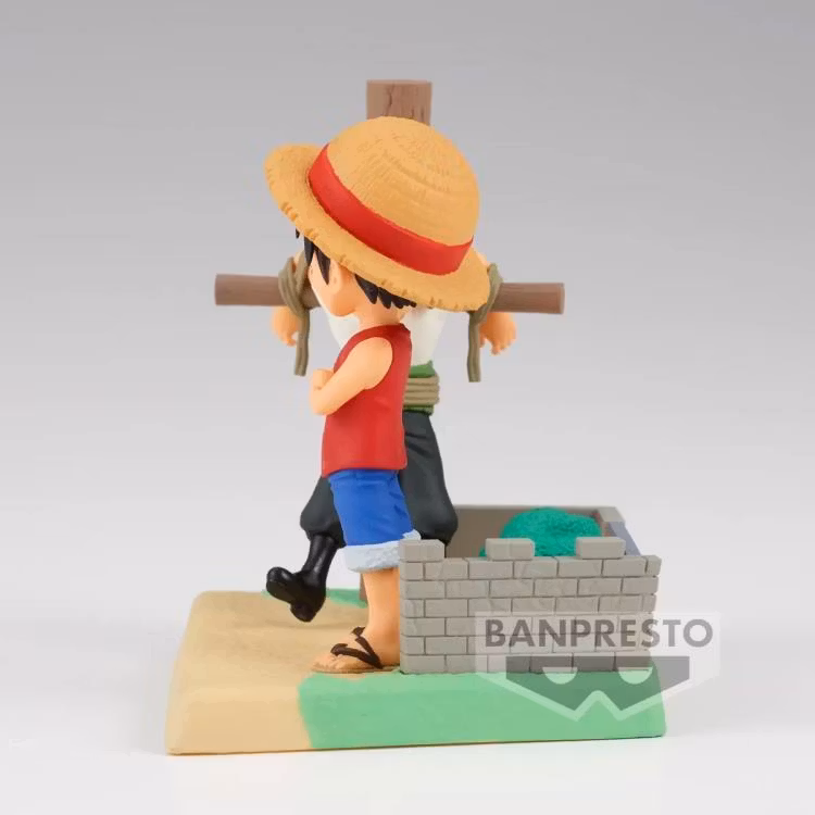 One Piece World Collectable Figure Log Stories Monkey D. Luffy and Roronoa Zoro