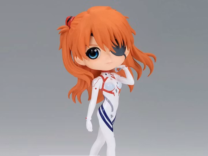 Rebuild of Evangelion Q Posket Asuka Shikinami Langley (Ver. B) White Plugsuit Style