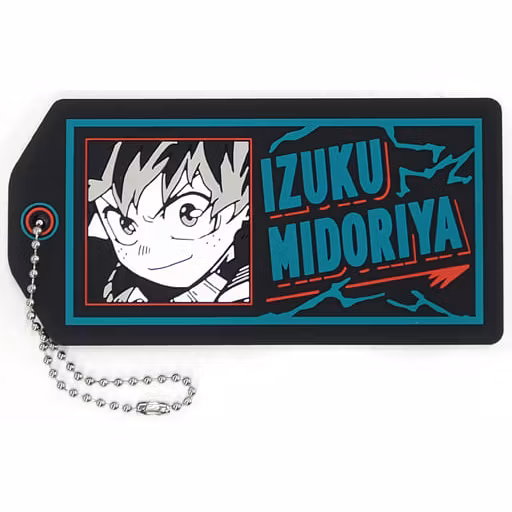 My Hero Academia Ichibansho Fight On! Rubber Key Chain Mascot (E)