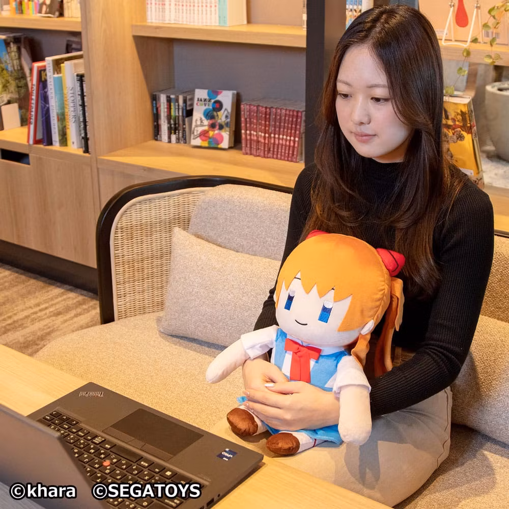 Neon Genesis Evangelion Plush Figure Asuka Langley Soryu (L)