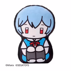 Neon Genesis Evangelion 2D Plush Figure Rei Ayanami