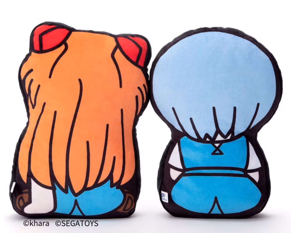 Neon Genesis Evangelion 2D Plush Figure Rei Ayanami