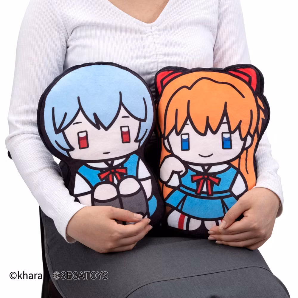 Neon Genesis Evangelion 2D Plush Figure Rei Ayanami