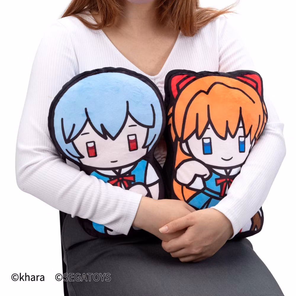 Neon Genesis Evangelion 2D Plush Figure Rei Ayanami