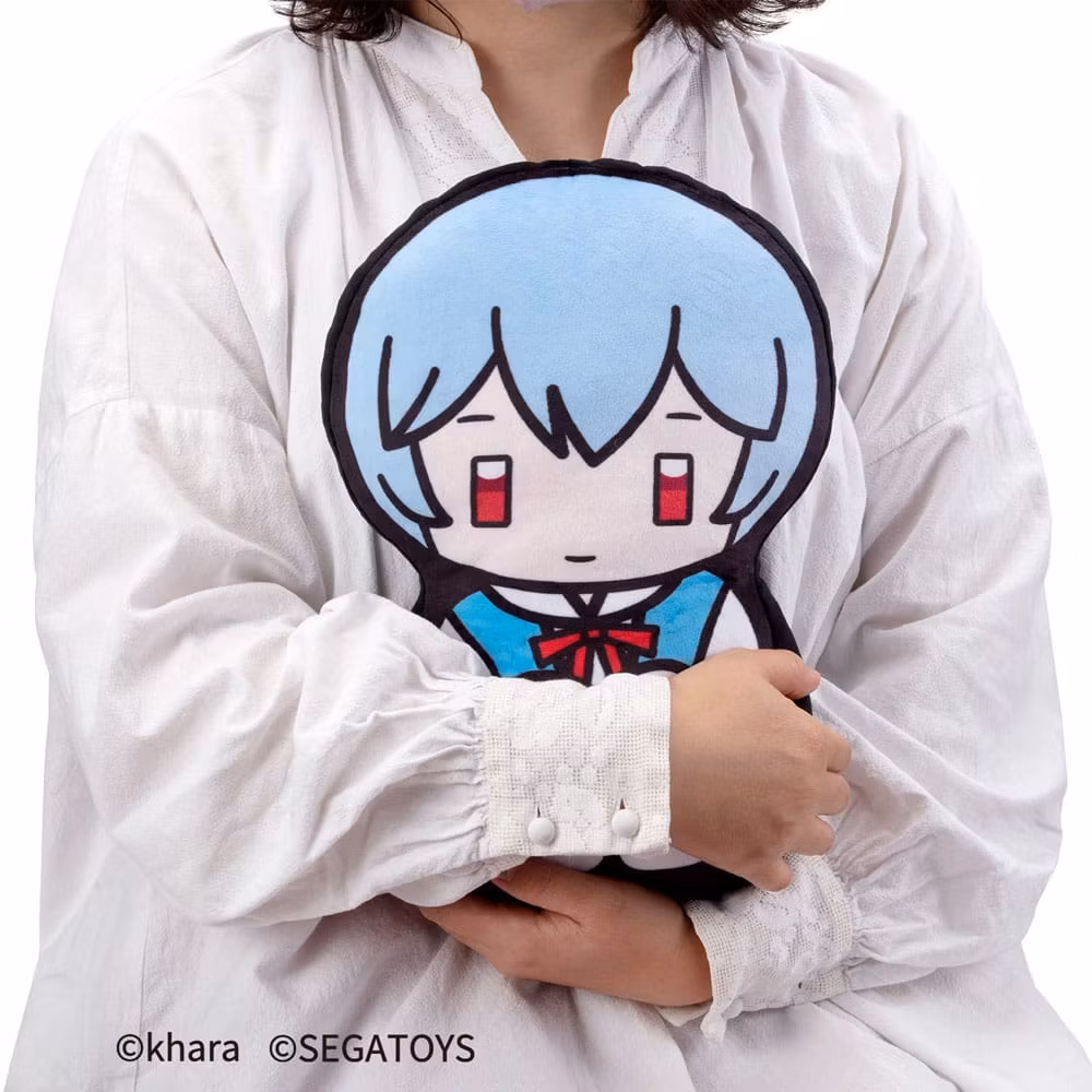 Neon Genesis Evangelion 2D Plush Figure Rei Ayanami