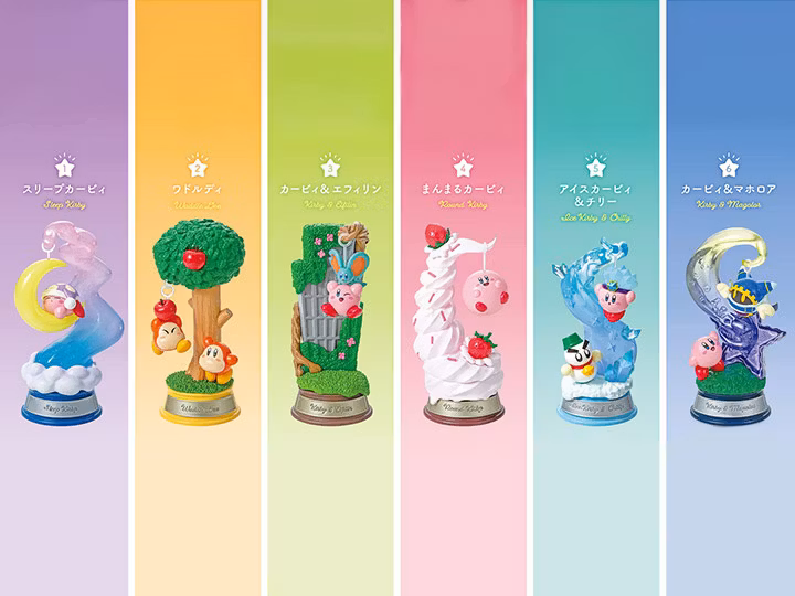 Kirby Swing Vol.2 Boxed Set of 6 Figures