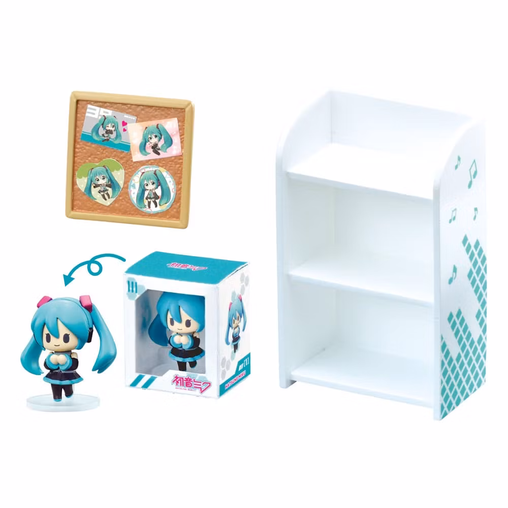 Hatsune Miku Room Miniature Collection Boxed Set of 8 Accessory Sets