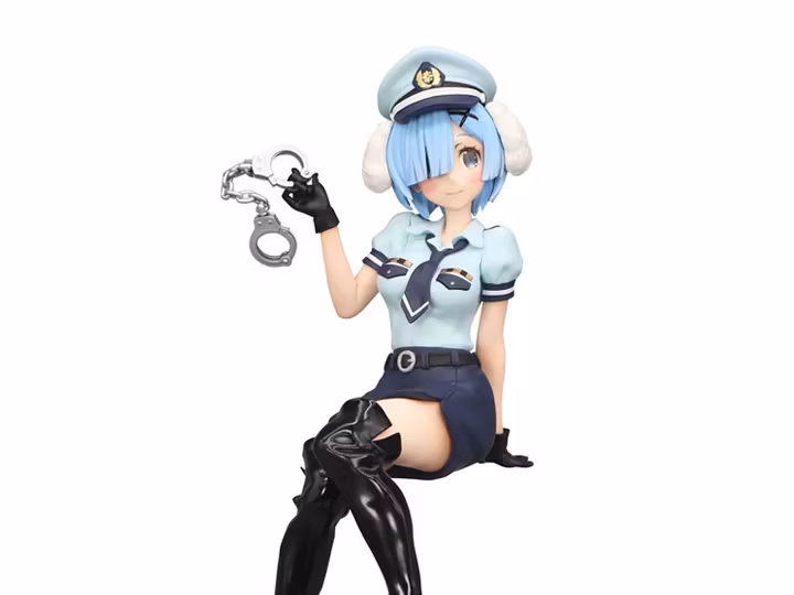 Re:Zero Noodle Stopper Rem (Police Officer Cap with Dog Ears)