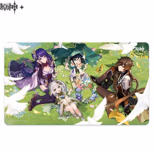Genshin Impact Mousepad 2nd Anniversary Illustration