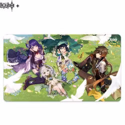 Genshin Impact Mousepad 2nd Anniversary Illustration