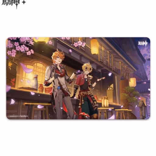 Genshin Impact Mousepad Into the Perilous Labyrinth of Fog