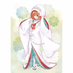 The Quintessential Quintuplets Ichibansho Yotsuba Nakano Illustration Board