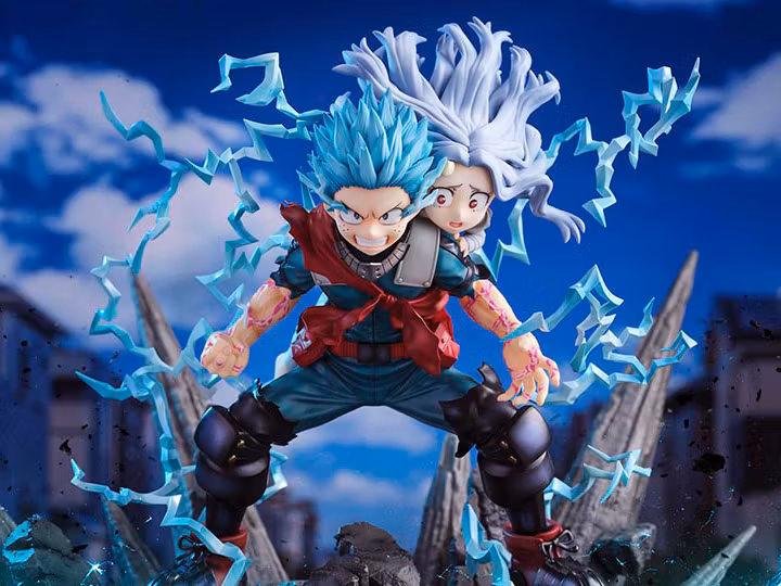 My Hero Academia S-Fire Super Situation Figure Izuku Midoriya & Eri