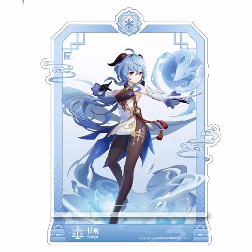 Genshin Impact Acrylic Phone Stand Ganyu
