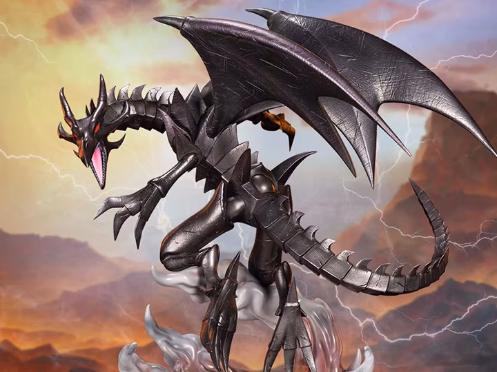 Yu-Gi-Oh! Red Eyes Black Dragon (Black Ver.)