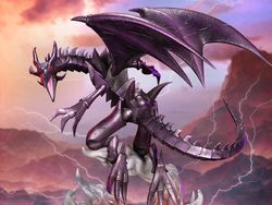 Yu-Gi-Oh! Red Eyes Black Dragon (Purple Ver.)