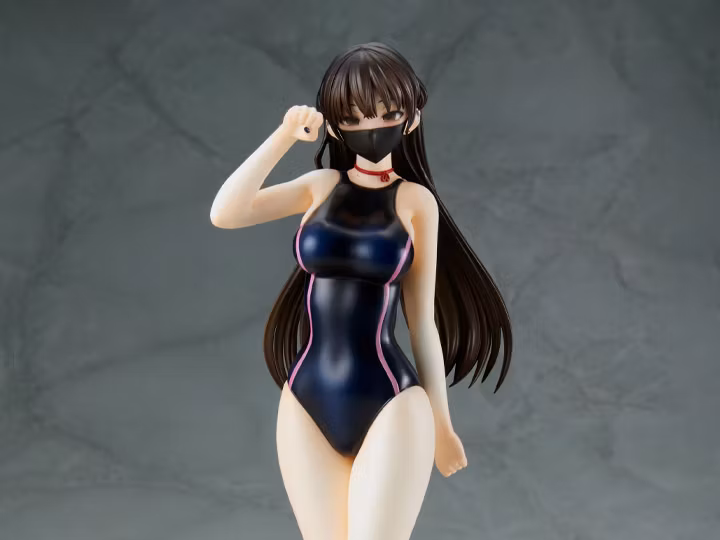 Mishiranu Joshikousei ni Kankinsareta Mangaka no Hanashi Konata Competitive Swimsuit & Cat Lingerie Costume Set