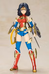 DC Comics Cross Frame Girl Plastic Model Kit Wonder Woman Humikane Shimada Ver.