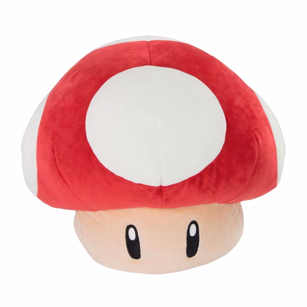 Mario Kart Mocchi-Mocchi Plush Figure Super Mushroom