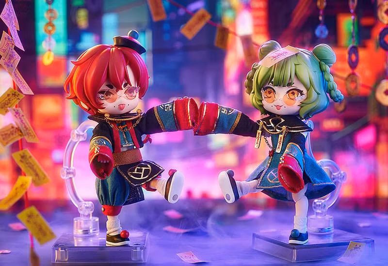 Original Character Nendoroid Doll Chinese-Style Jiangshi Twins: Garlic