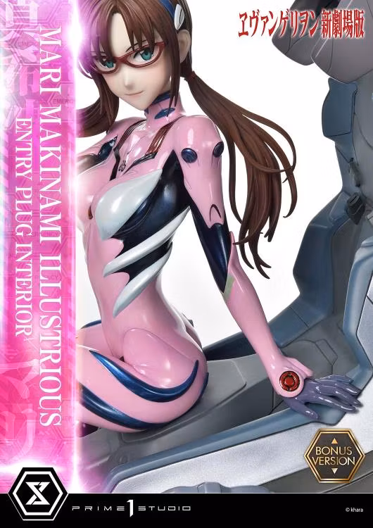 Rebuild of Evangelion Ultimate Premium Masterline Mari Makinami Illustrious Limited Edition Statue (With Bonus)