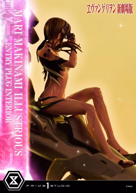 Rebuild of Evangelion Ultimate Premium Masterline Mari Makinami Illustrious Limited Edition Statue (With Bonus)