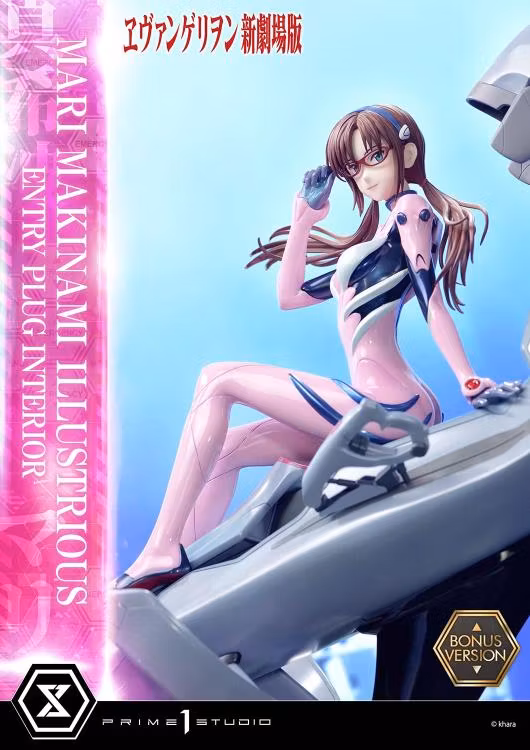 Rebuild of Evangelion Ultimate Premium Masterline Mari Makinami Illustrious Limited Edition Statue (With Bonus)