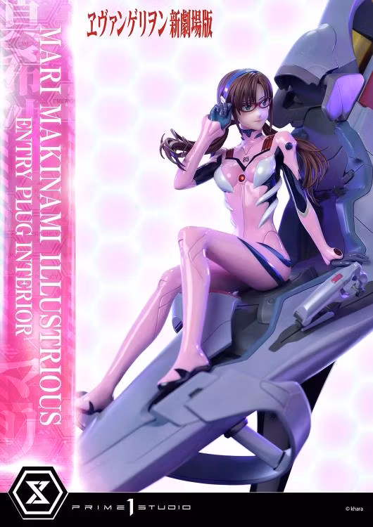 Rebuild of Evangelion Ultimate Premium Masterline Mari Makinami Illustrious Limited Edition Statue (With Bonus)